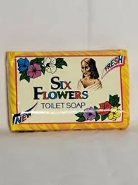 Six flowers savon
