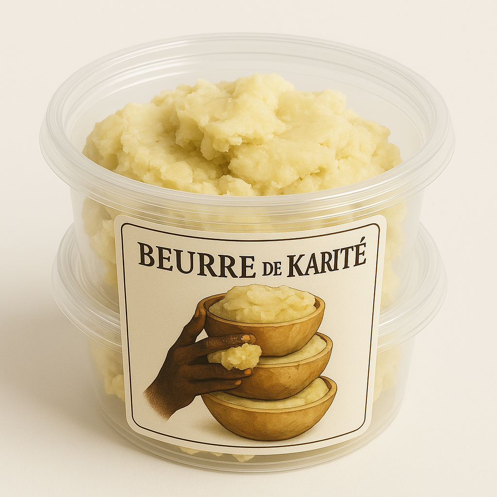 Beurre de Karité Brut – Artisanal et Naturel 100 gr